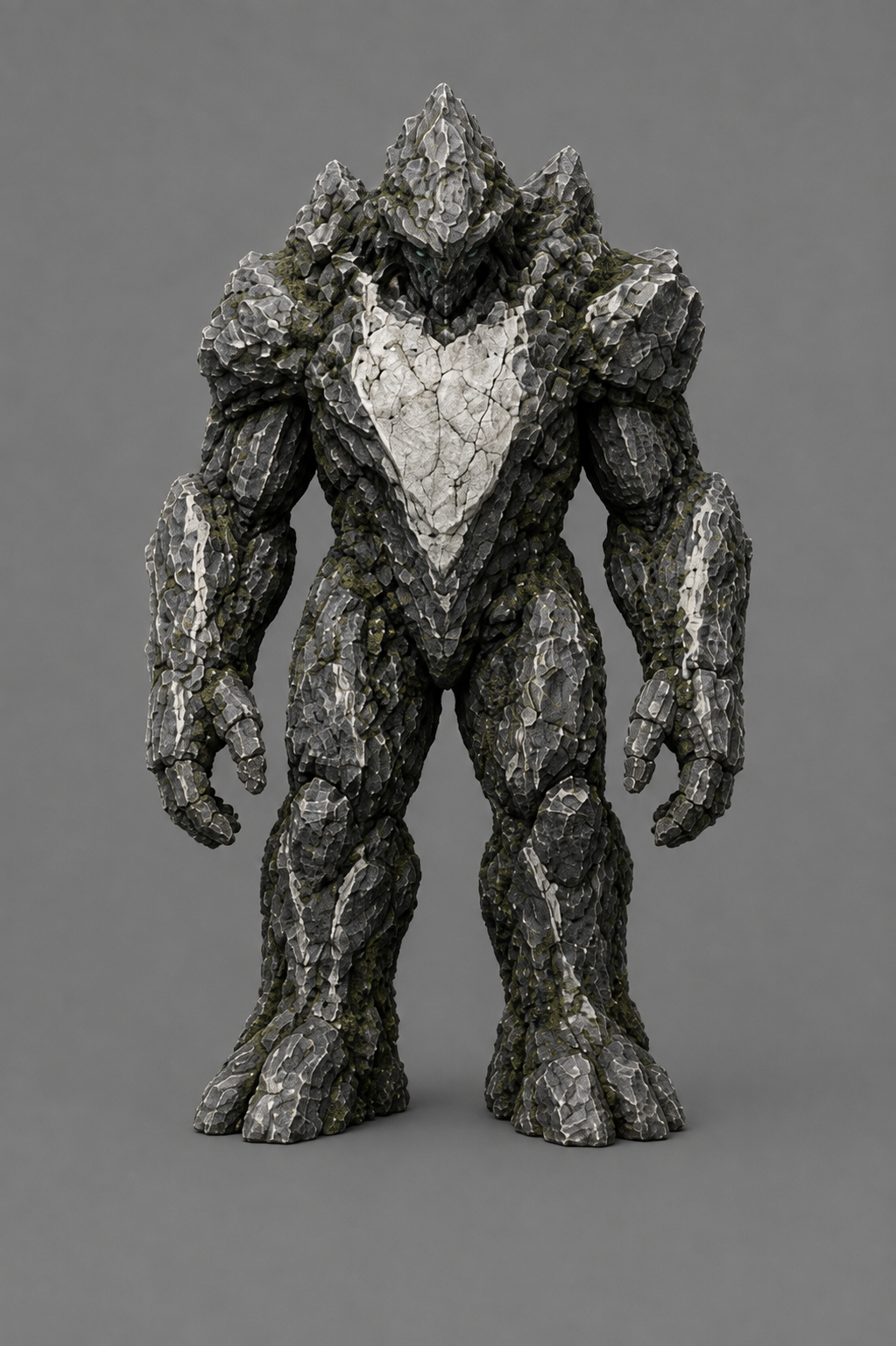 Mountain Warden — A stone guardian shaped by the mountain.
